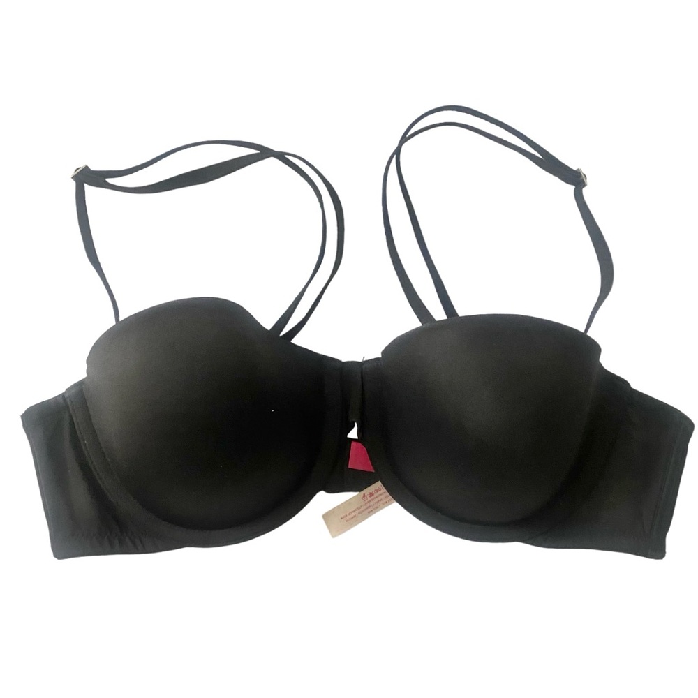 PINK Victoria's Secret Multi-Way Demi Bra Black 36B